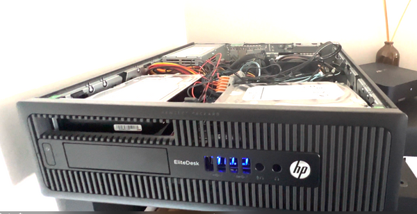 HP Elitedesk 800 G1 SFF - w/ ~29*TB raw storage